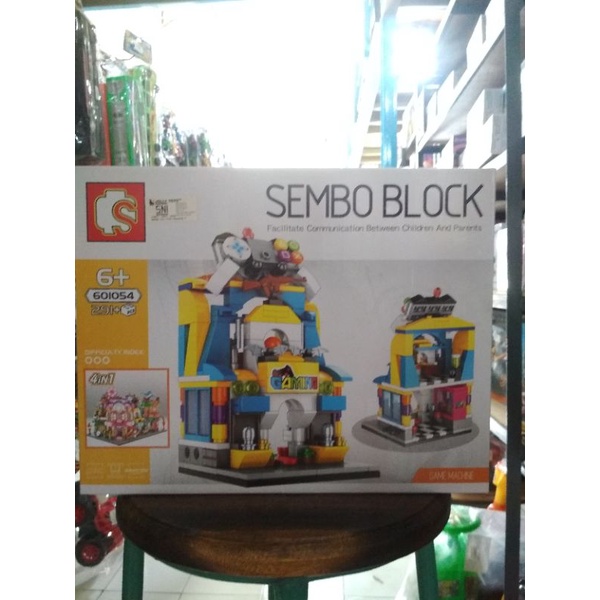 Block Sembo Games Store 291pcs 4in1 601054