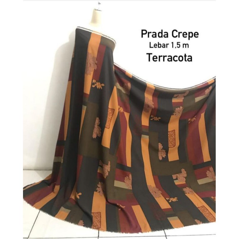 Bahan prada crepe