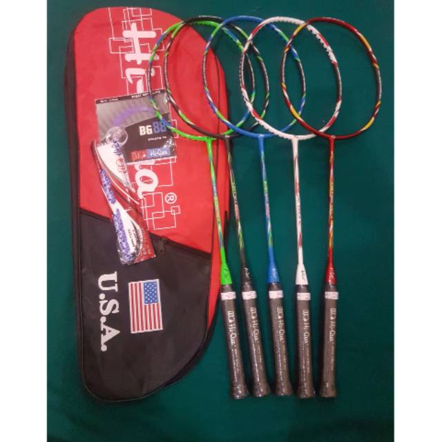 Raket Badminton Hi-Qua Super Max 5500X / 5600X / 5700X / 5800X / 5900X