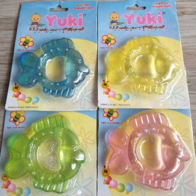 YUKI Water Filled Soother Teether / Mainan Gigitan Bayi