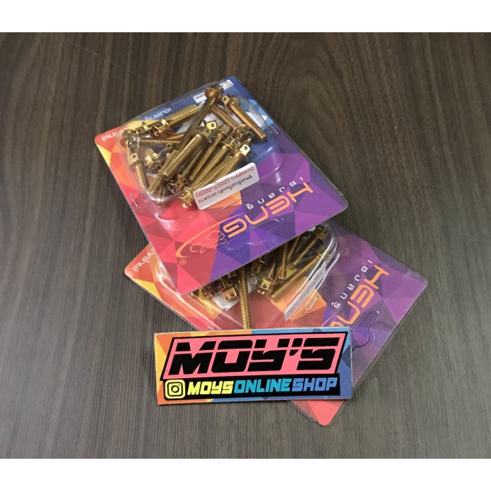 Murah Baut probolt cvt scoopy fi esp isi 17 pcs original heng