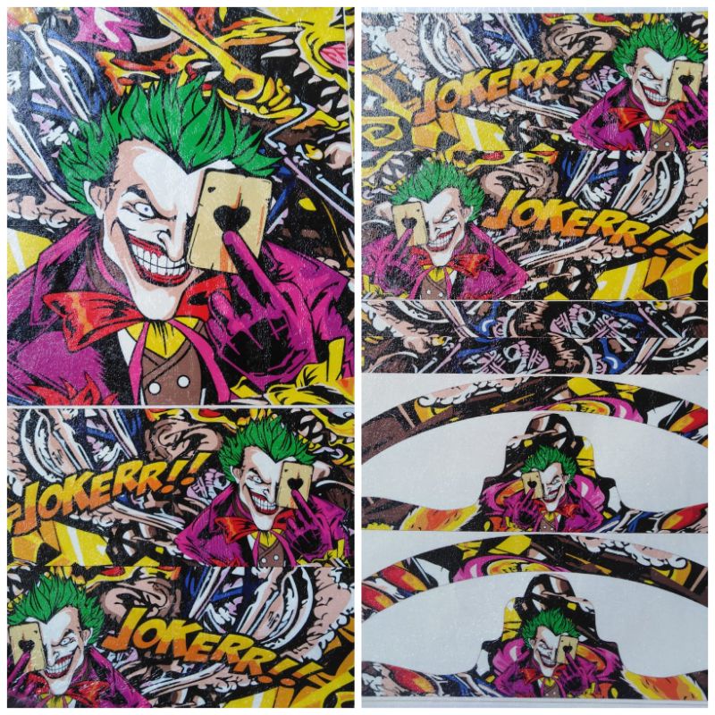 DECAL SANGKAR KOTAK DAN BNR murah