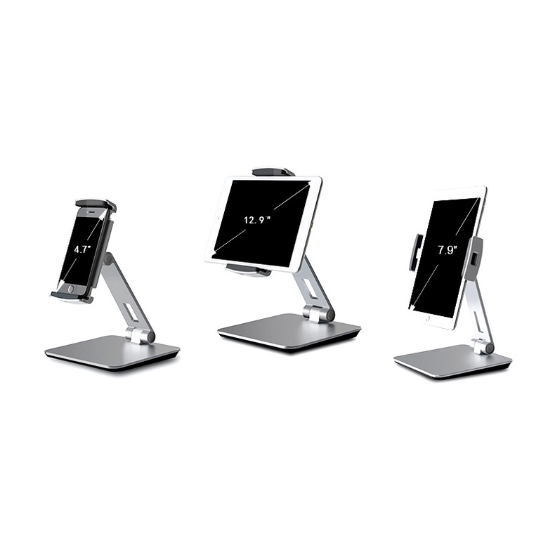 POS Tablet Stand Holder Desktop AP 7X SILVERPOS Tablet Stand Holder Desktop AP 7X SILVER / DARK GREY