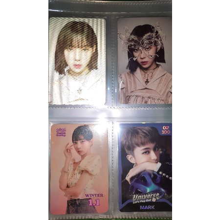Photocard Aespa Winter Lenti Synk Dive Ar Clip POS Bene yes24 sg22