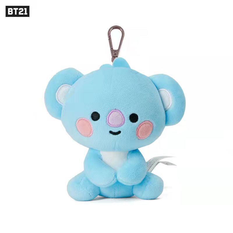 Boneka Duduk KPOP BTS Baby 12cm TATA COOKY CHIMMY KOYA SHOOKY MANG RJ Baby Gantungan Kunci Mewah In Stock New Arrival