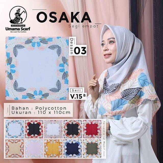 JILBAB MOTIF UMAMA,HIJAB UMAMA OSAKA,HIJAB S4 UMAMA