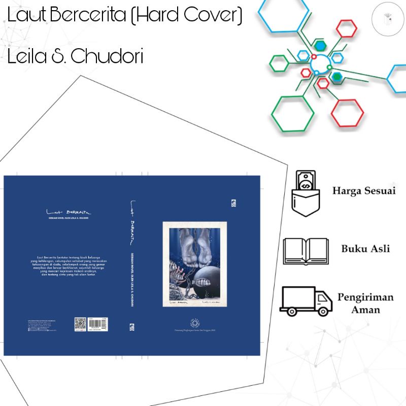 Buku Novel Laut Bercerita (Hard Cover) - Leila S. Chudori
