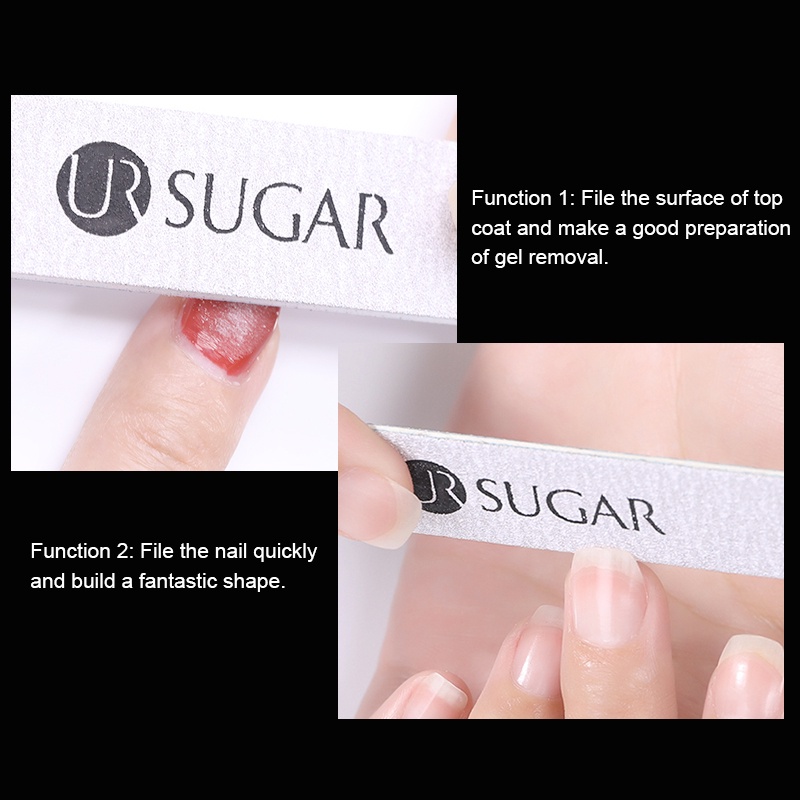 UR SUGAR 1Pc Grinding Sanding Nail File Buffing File Nail Art Tool 100/180