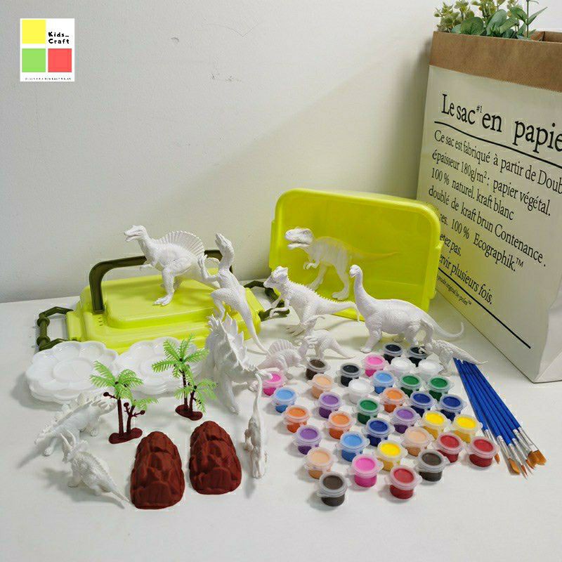 

DIY Dinosaur Painting