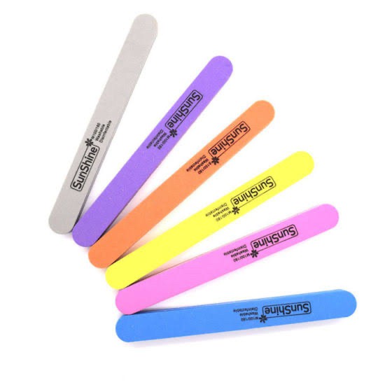 BUFFER SUNSHINE LURUS 100/180 WASHABLE BUFFER PENGHALUS KUKU MANICURE NAIL BUFF REMOVE SHINE KIKIR KUKU