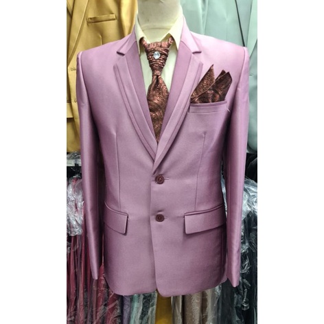 jas pink salem jas nikah jas pengantin jas pria formal jas wedding jas slim fit jas pesta setelan ja
