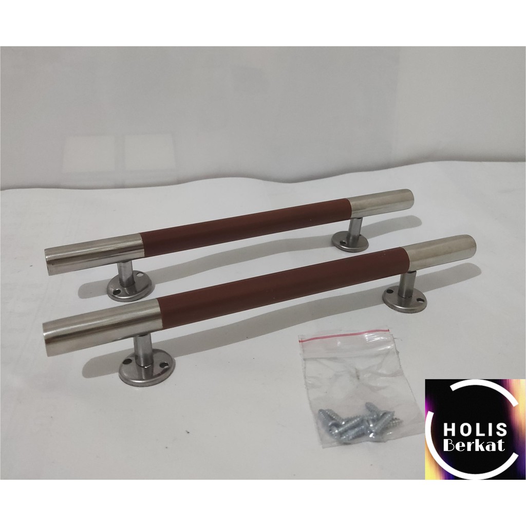 Pull Handle Brown 20 cm / Gagang Pintu Tarikan Laci Lemari Kitchen Set