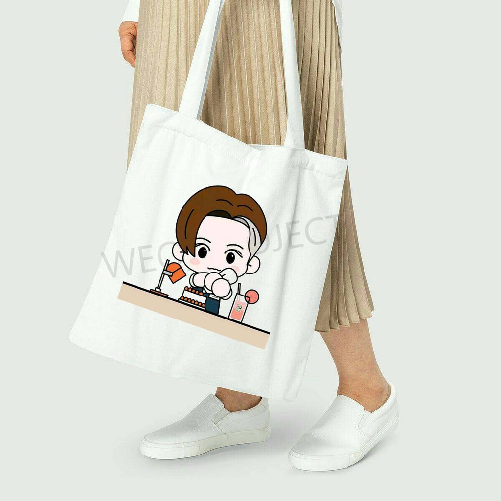 TOTE BAG KANVAS / TOTE BAG WANITA / TOTE BAG NCT 127