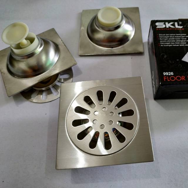 Saringan Got Otomatis Anti karat  / Saringan Anti Kecoa/ Lubang pembuangan STAINLESS STEEL