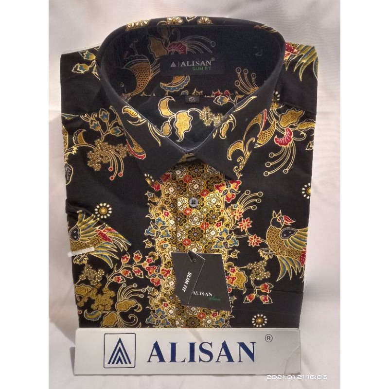 Kemeja batik ALISAN ORIGINAL Lengan pendek