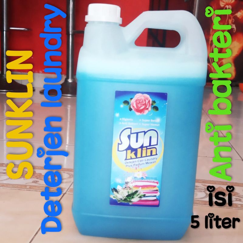 DETERJEN CAIR 5 LITER / SABUN DETERJEN LAUNDRY 5 LITER