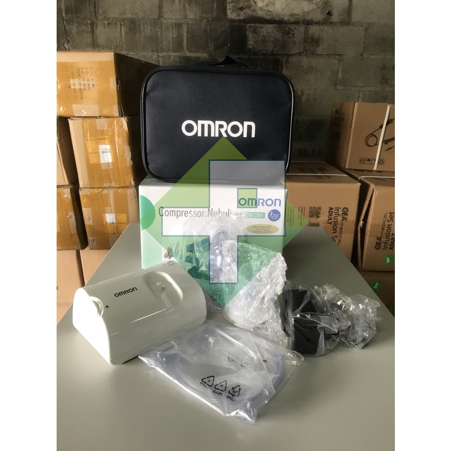 Nebulizer Omron NE C801 / Alat Uap / Inhalasi Compressor