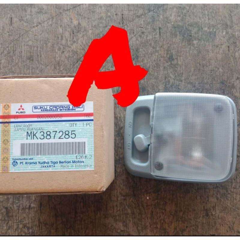 Lampu plafon tengah dalam ORI Inter Canter FE71