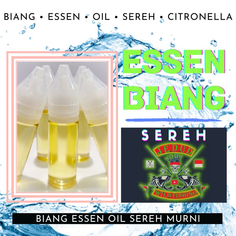 Essen Biang Esen Murni Aroma Sereh Citronella Import 15ml