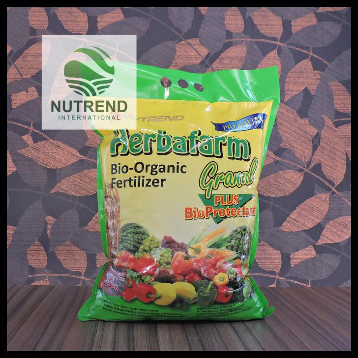 Pupuk Organik Granul Herbafarm Granul 5 Kg