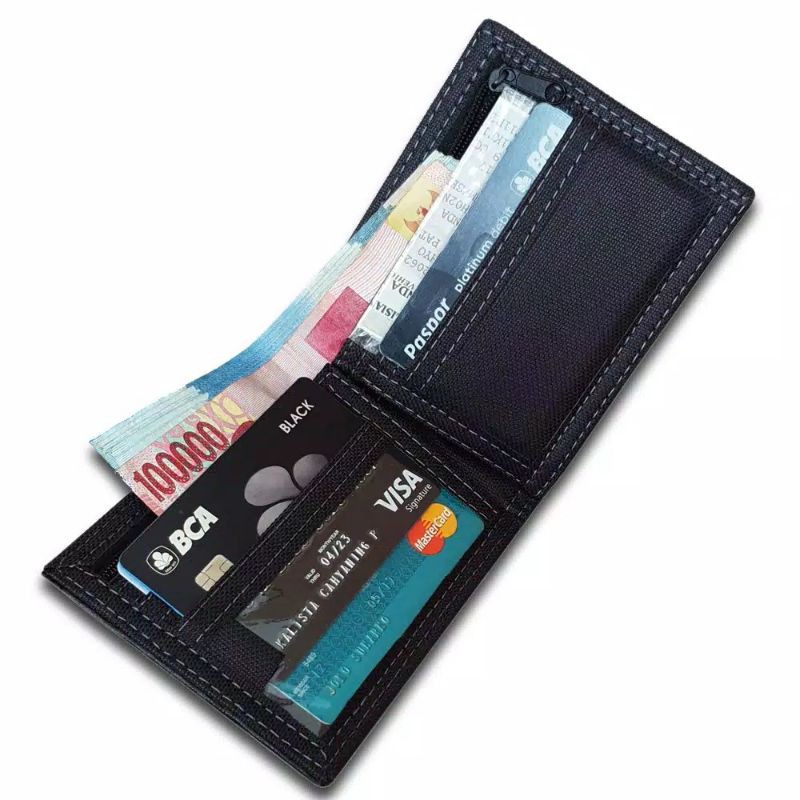 Dompet Kulit Pria Lipat Dua Classic