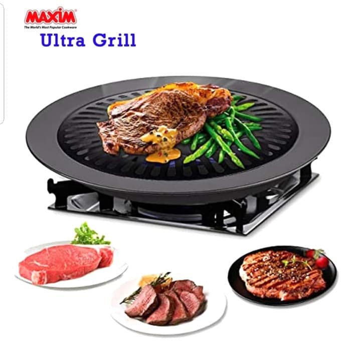 Maxim Ultra Grill 25 cm / Wajan Panggangan Pemanggang BBQ Maspion 25 cm