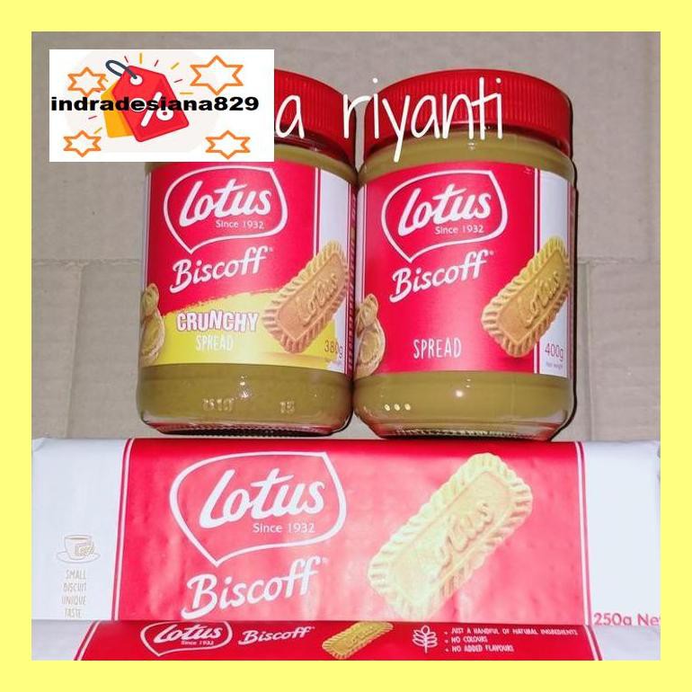 

Sf504Nind Selai Lotus Biscoff Crunchy Spread 380Gram - Biscuits 250G Ind504Sm