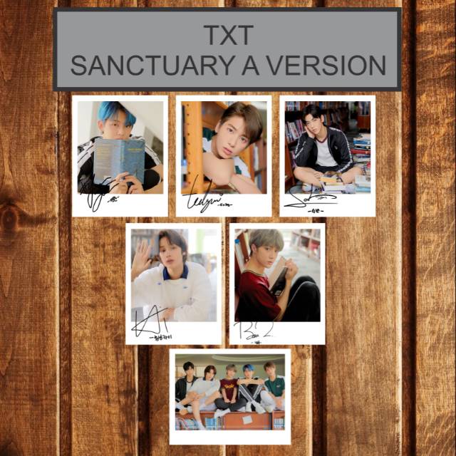 TXT THE DREAM CHAPTER MAGIC SIGNED KPOP POLAROID