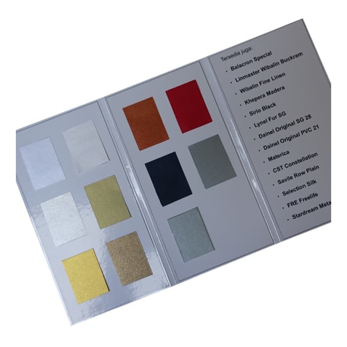 

Unik Kertas Metallic Sirio Pearl coated paper (Sampel/Swatches) Berkualitas