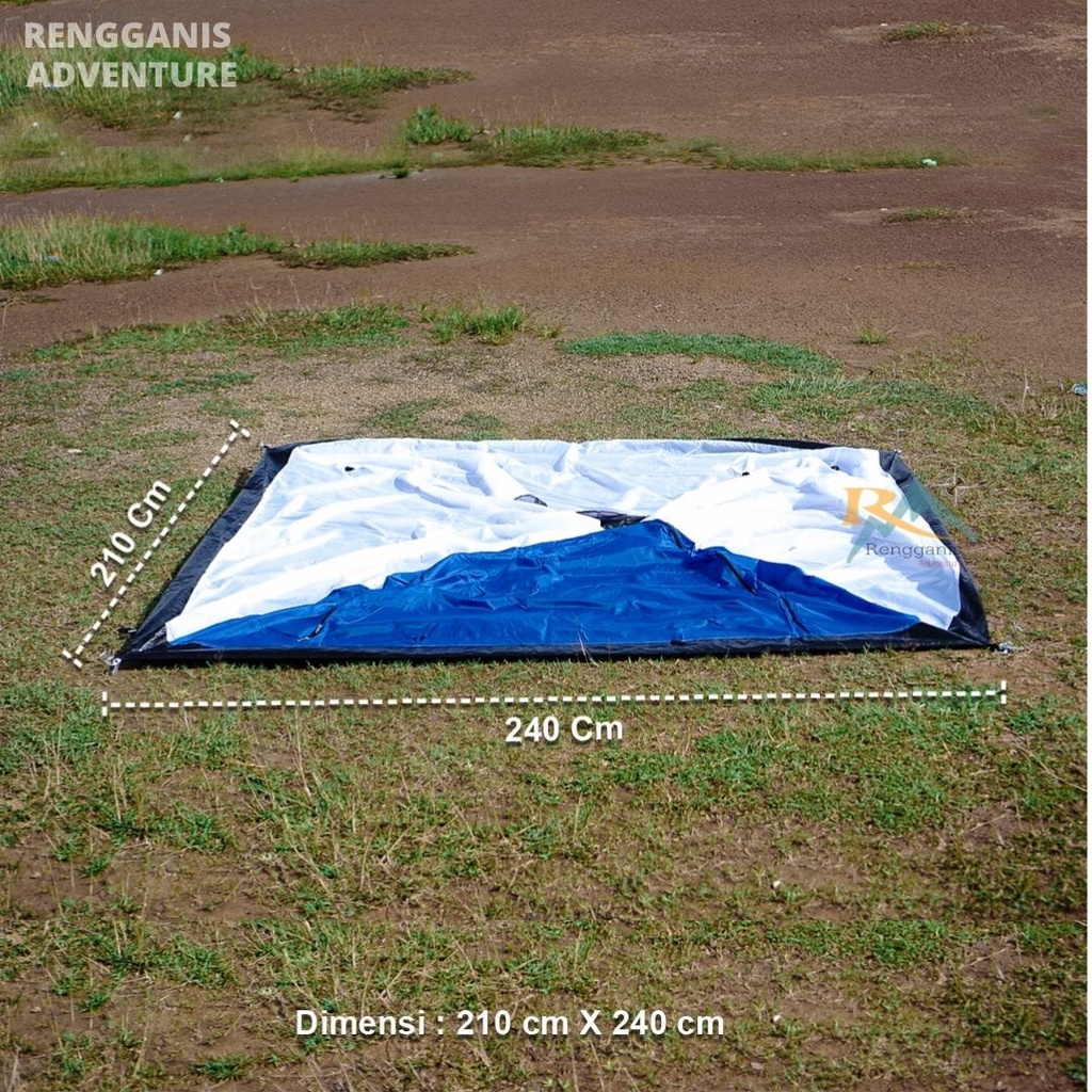 Tenda Camping Terra 4 Orang DHAULAGIRI TENT 4 - 5 Orang Dome Family Terra 4 Pro Alloy