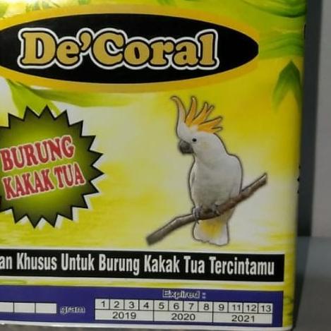 Makanan Burung Kakak Tua | Makanan Kakak Tua Juara