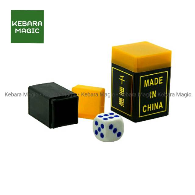 Alat Sulap Talking Dice - Sulap Dadu Intip - Sulap Menebak Angka - Mainan Anak - Kebara Magic