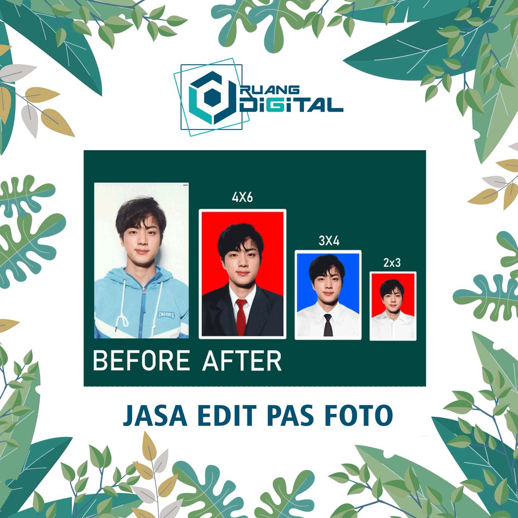 

PROMO! JASA EDIT PAS FOTO