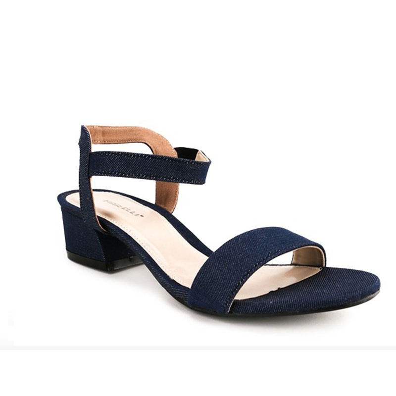Marelli High Heels Wanita Navy Blue - 2047