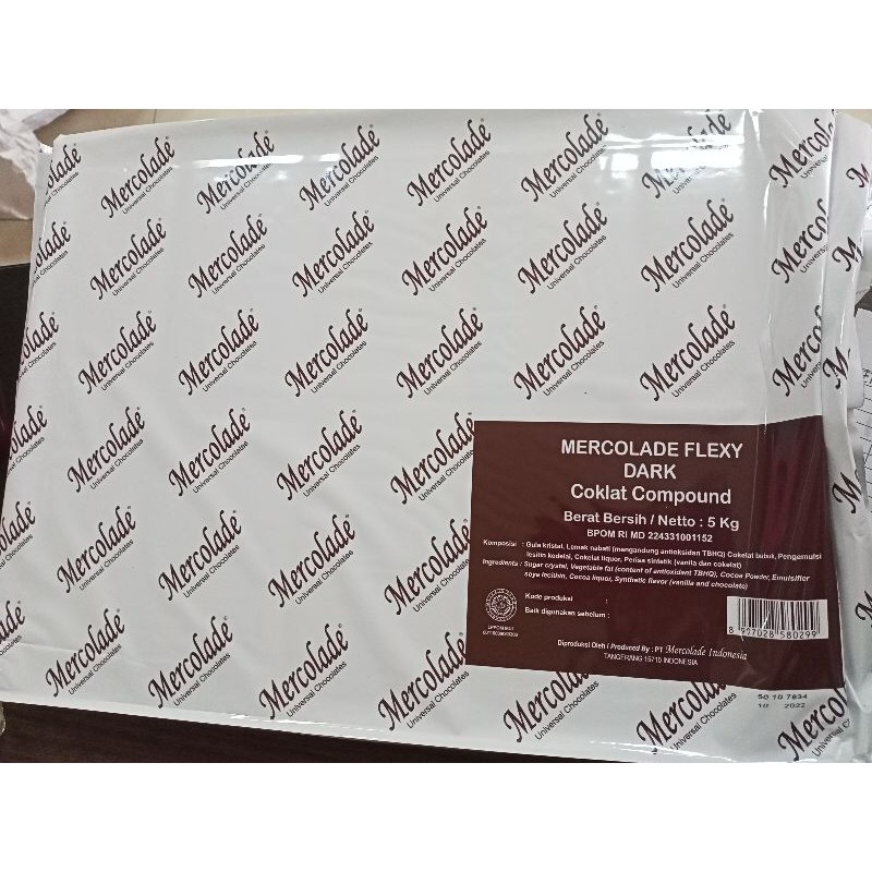 

Mercolade Flexy Dark Coklat Compound 5kg