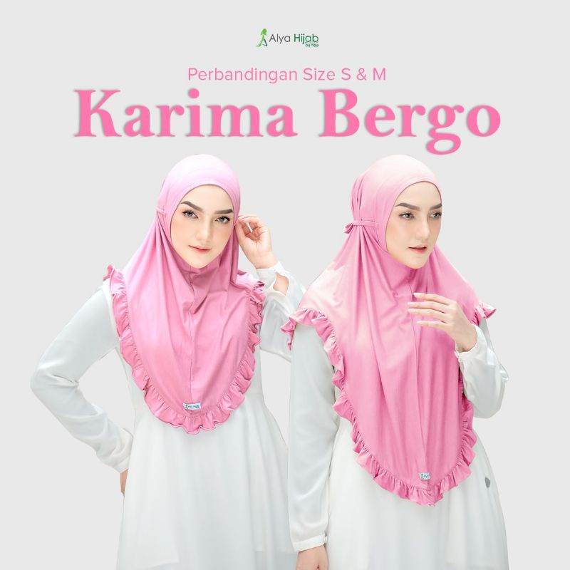 Alya hijab by naja Karima bergo instan premium kekinian terlaris-2