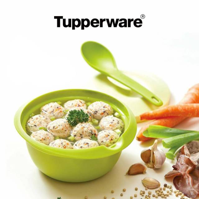 Petite Blossom Soup Server with Deep Spoon