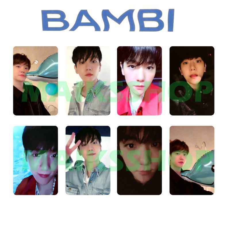 Baekhyun Bambi Photocard Kpop