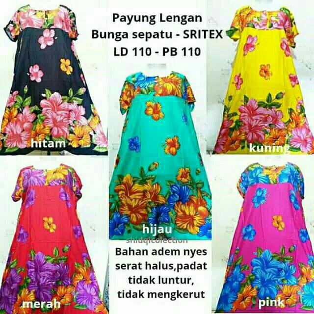 daster payung bahan  sritex