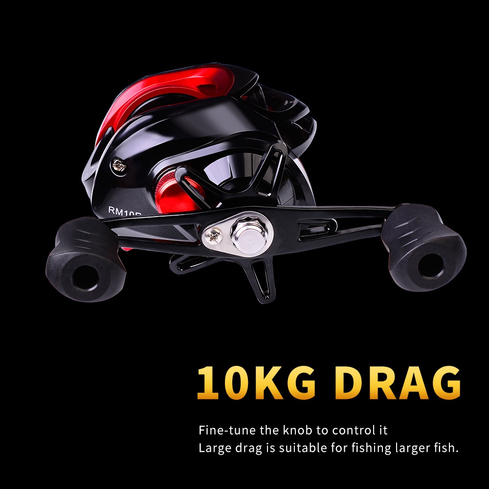 3 + 1bb Fishing Reel / Penggulung Senar Pancing 7.2: 1 Max Drag 10kg