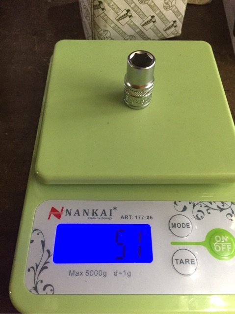 Mata Sok 13mm 1/2&quot; Tekiro Kunci Sok Anak Sok