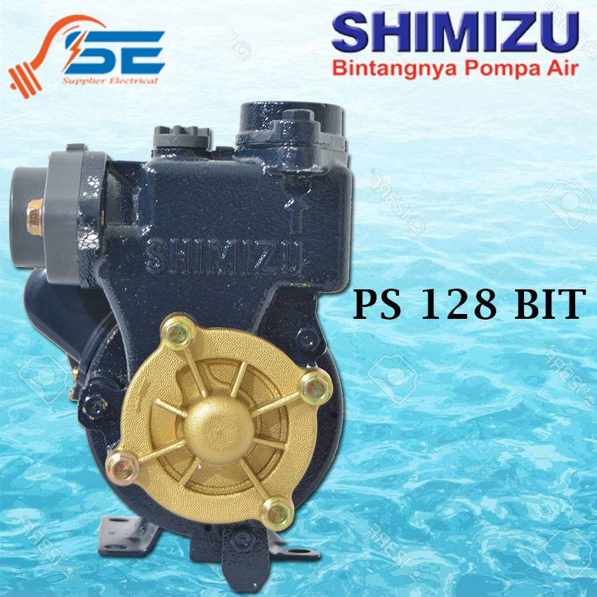 POMPA AIR SHIMIZU PS-128 BIT ORIGINAL - POMPA AIR JET PAM SHIMIZU