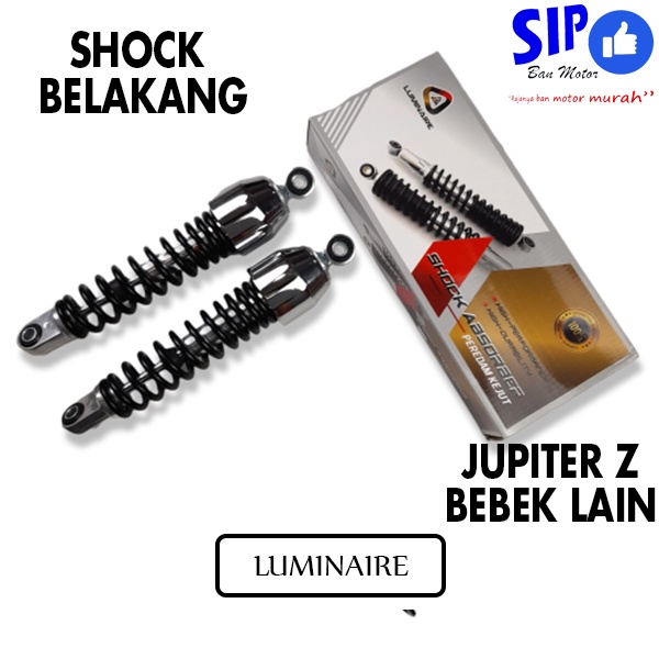 Shock Breaker JUPITER Z  NEW 2010 DUAL Shock belakang peredam kejut [WARNA HITAM]