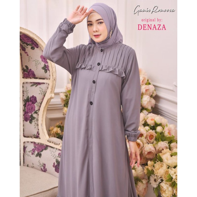 FASHION MUSLIM//GAMIS ROMEESA//By DENAZA