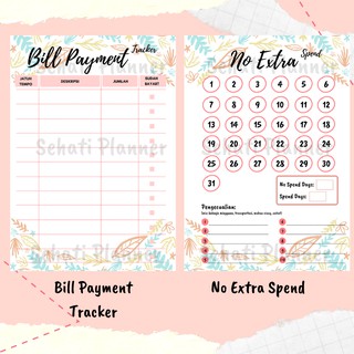 Financial Planner / Planner Keuangan / Bullet Journal / Binder Loose