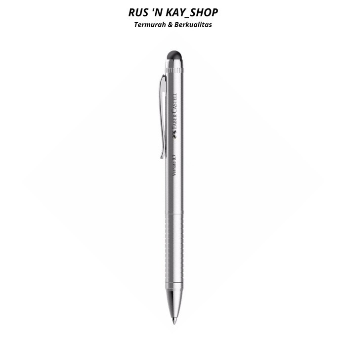 

Order Langsung Stylus pen vernate 3 in 1 barrel silver - faber castell Murah