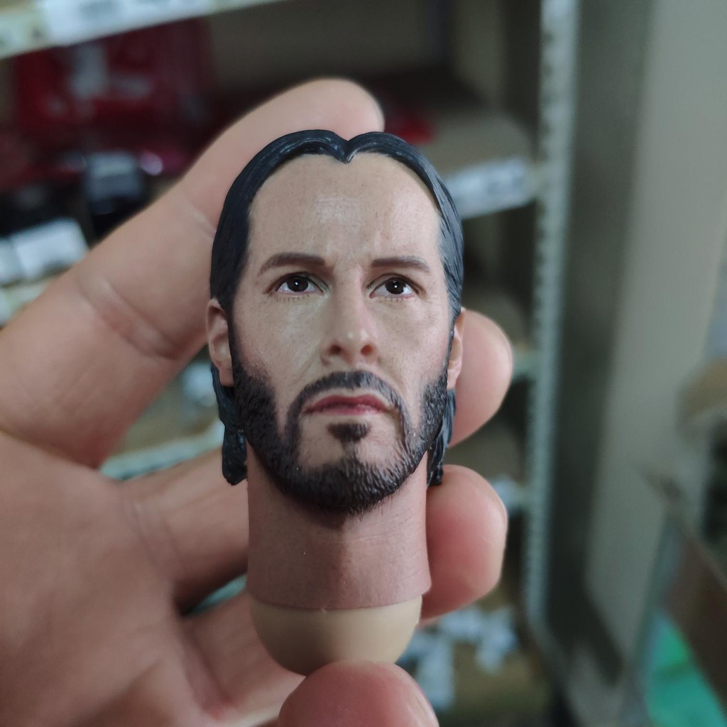 1 6 Scale Keanu Reeves Head Sculpt John Wick For 12 Action Figure Action Figures Lenka Creations Military Toys