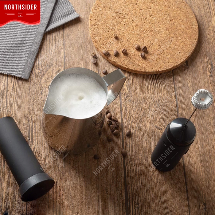 MILK FROTHER - PEMBUIH SUSU ELEKRIK DOUBLE MESH - LATTE ART -B0803