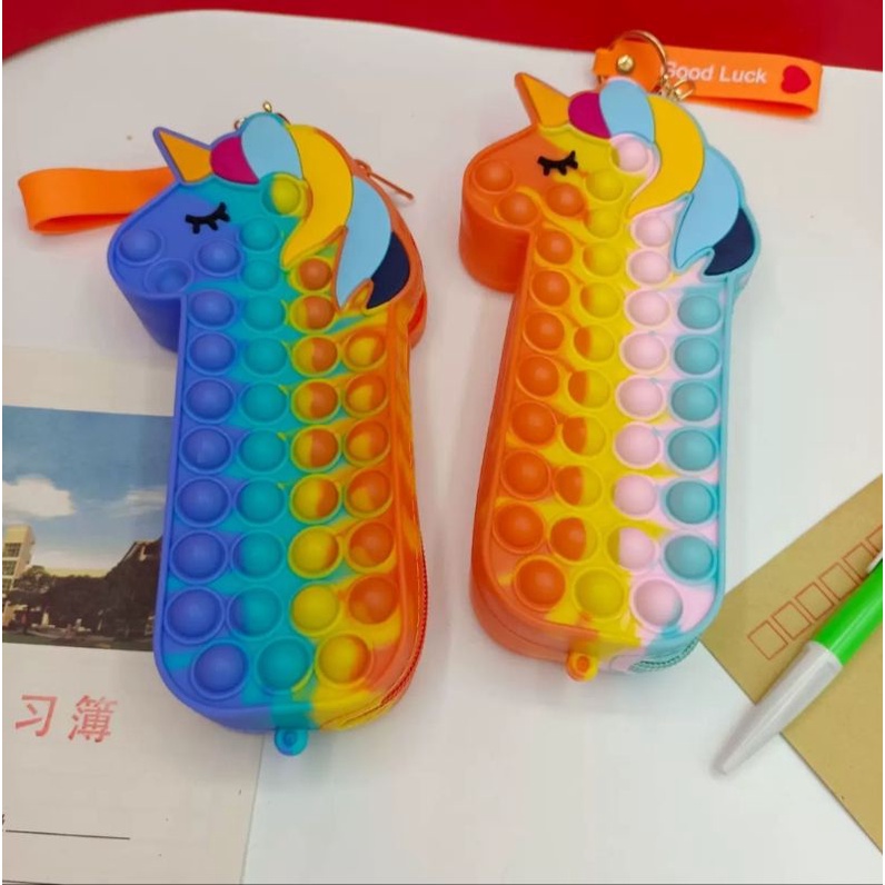 Tempat Pensil Popit Unicorn