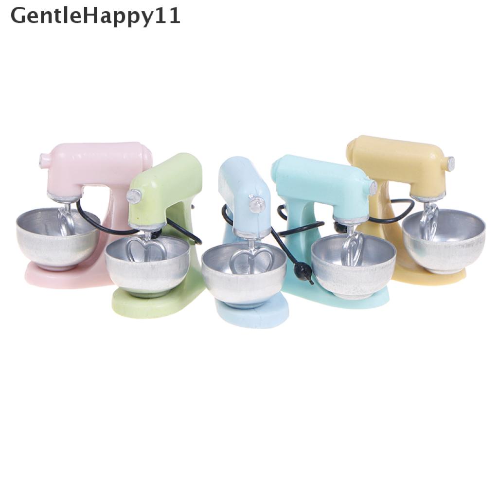 Gentlehappy Mainan Miniatur Mixer Modern Skala 1: 12 Untuk Aksesoris Dapur Rumah Boneka